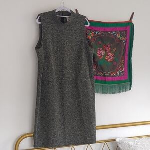 Elegant Black Sleeveless Dress